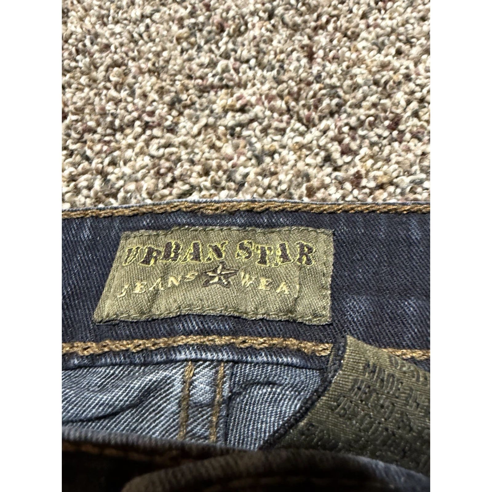 Vintage Urbanstar Jeans Men Straight Bootcut Size 40 Blue Denim 40X30 5-Pocket Style Vintage? No. (Remove extraneous) Size US 40 / EU 56 - 4 Thumbnail