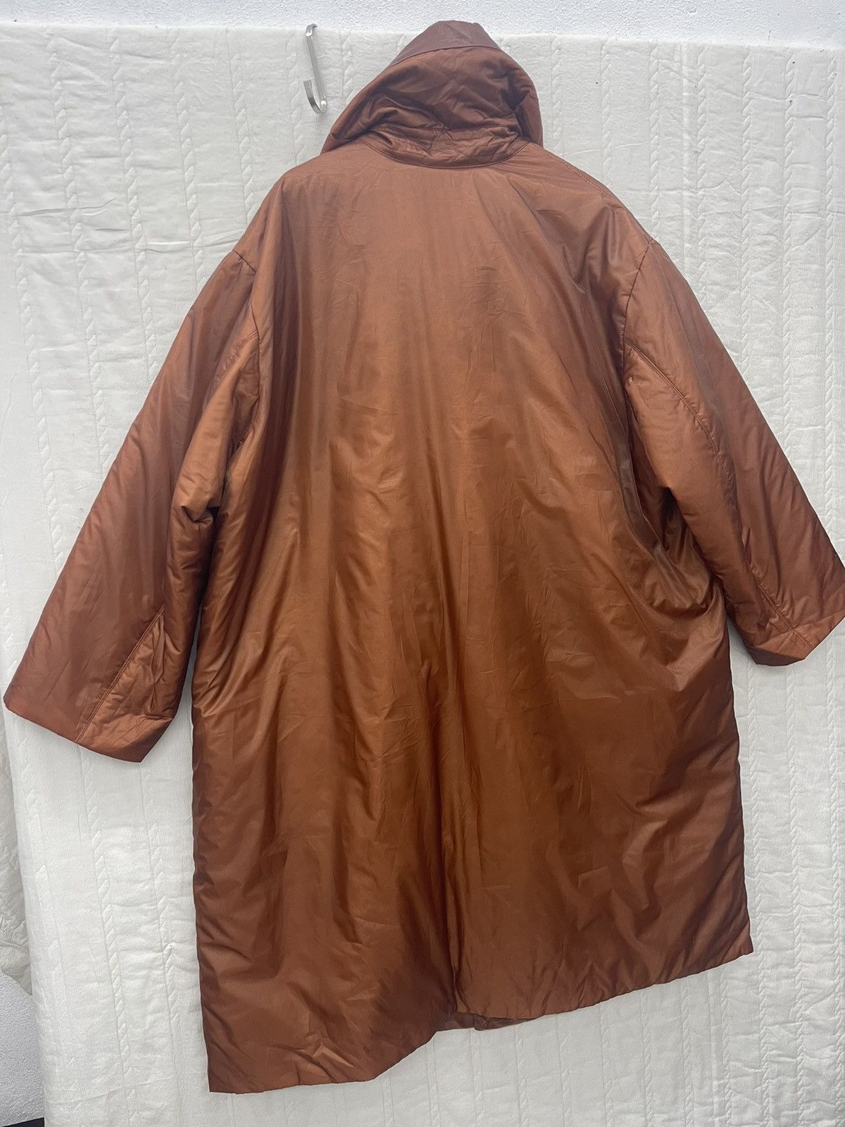Issey Miyake RARE‼️🔥FW94 ISSEY MIYAKE BURNT ORANGE NYLON PUFFER COAT Size US M / EU 48-50 / 2 - 5 Thumbnail