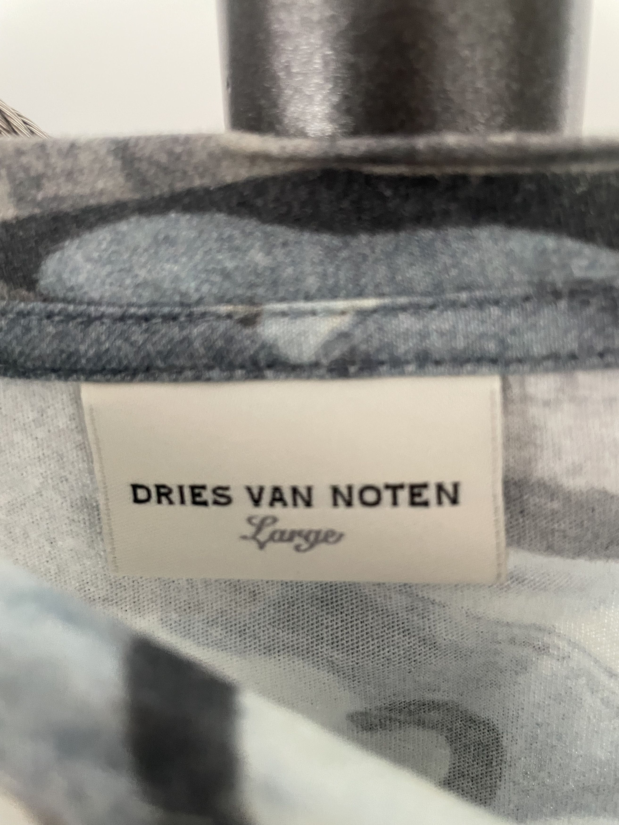 Dries Van Noten Camo T-shirt Size US L / EU 52-54 / 3 - 4 Thumbnail