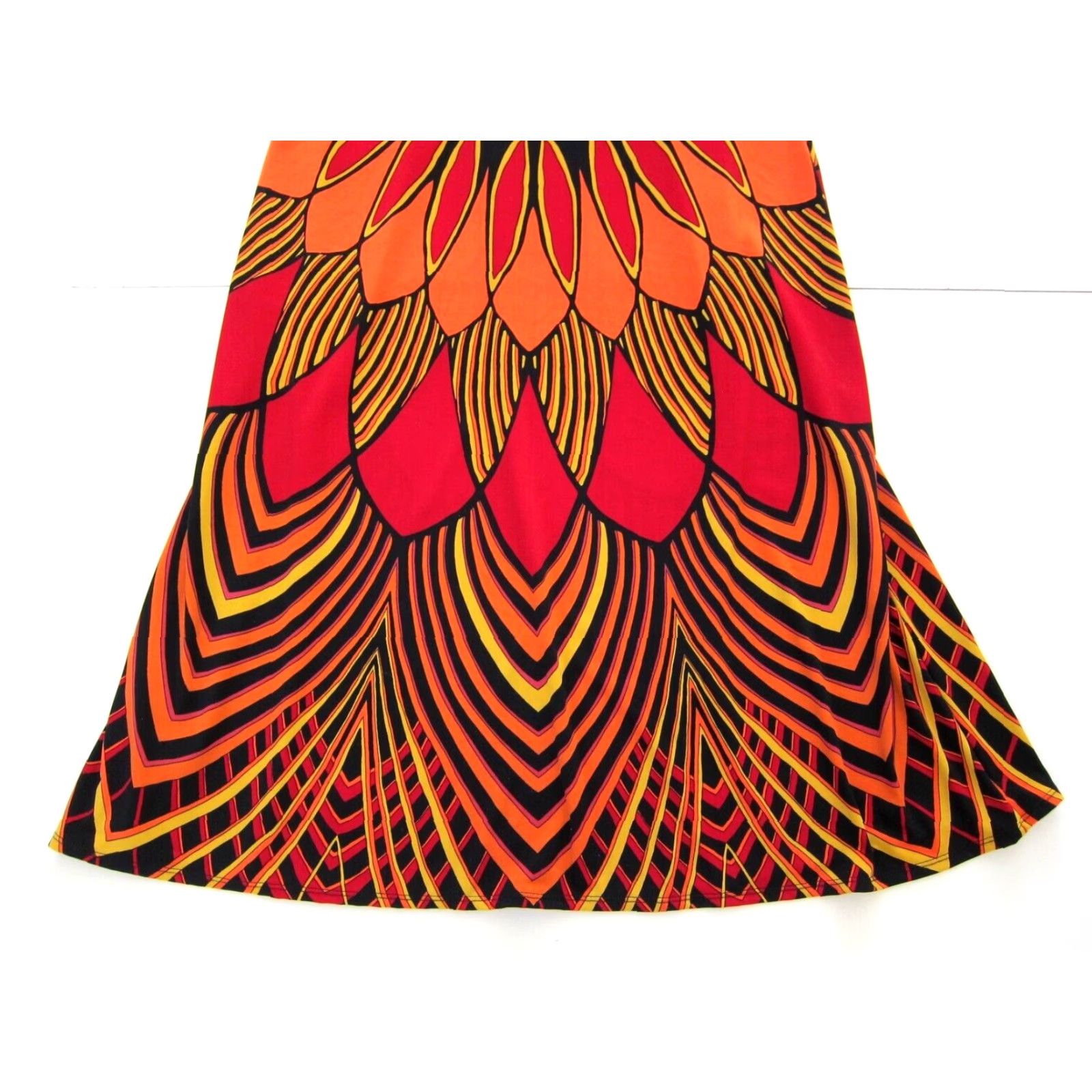 Nicole Miller VINTAGE Nicole Miller Dress Main Selling Point OR Brand Geometric Stretch Strapless Dress L Red Size L / US 10 / IT 46 - 6 Thumbnail