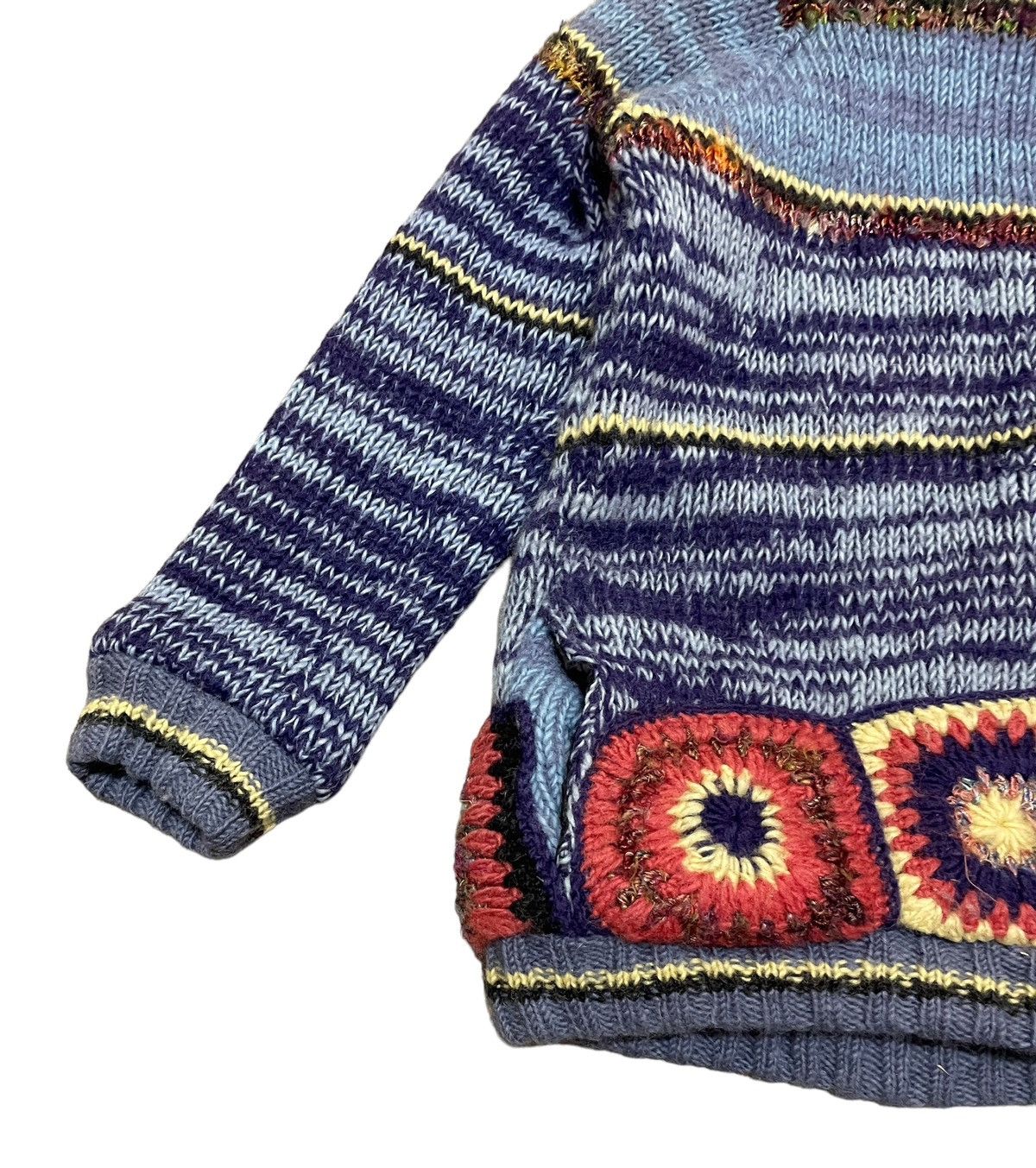 Vintage Vintage Japanese Brand Titicaca Hoodie Knitwear 1990s Size US S / EU 44-46 / 1 - 3 Thumbnail