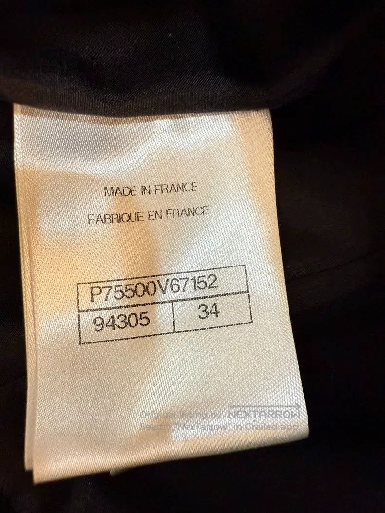 Chanel Chanel 23b full-print embroidered logo black shorts Size 42" / US 20 - 6 Thumbnail