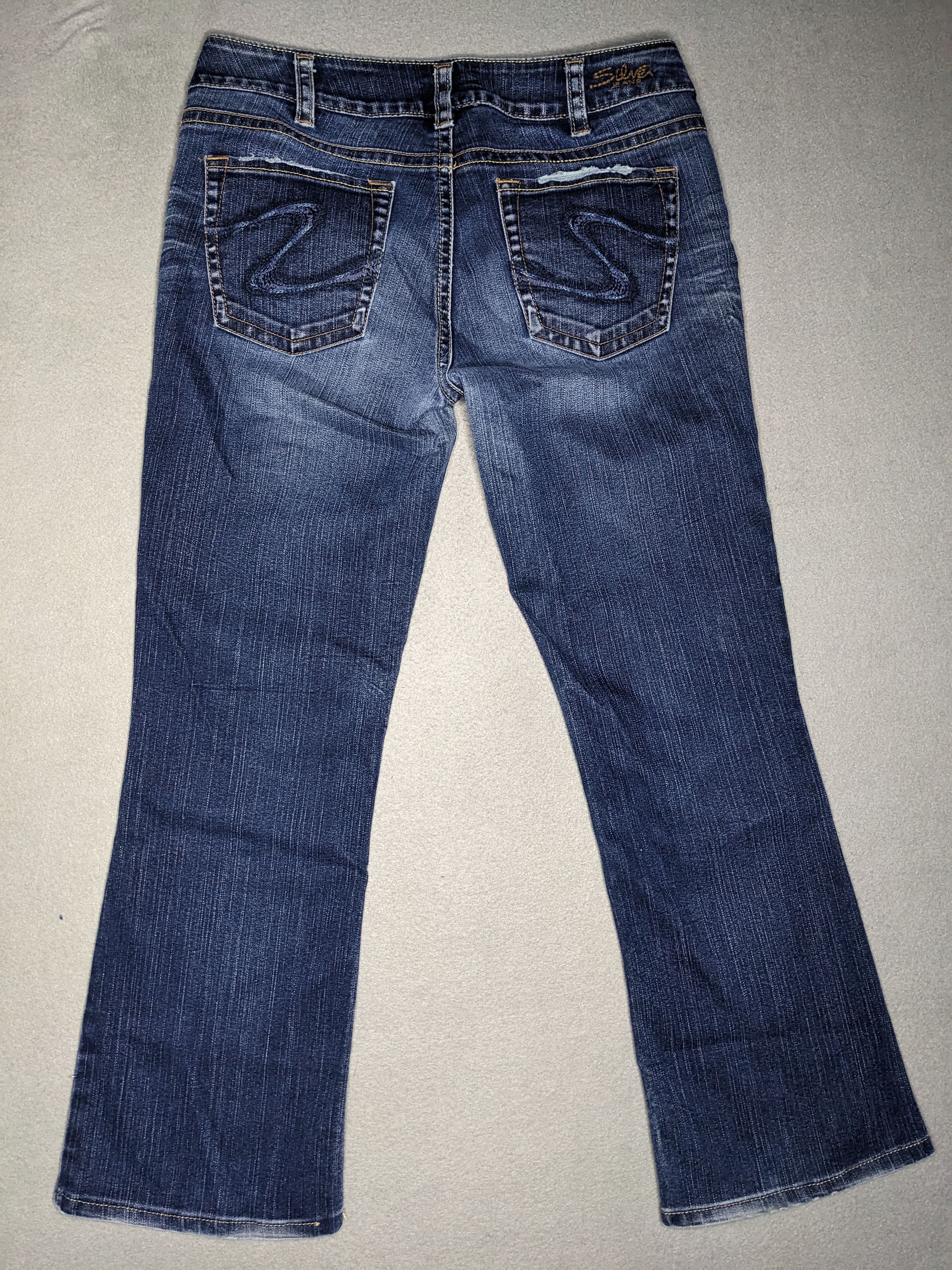 Silver Jeans Co. Silver Jeans Co Suki Bootcut Denim Jeans 32x28 Flare Y2K Size 32" / US 10 / IT 46 - 10 Thumbnail