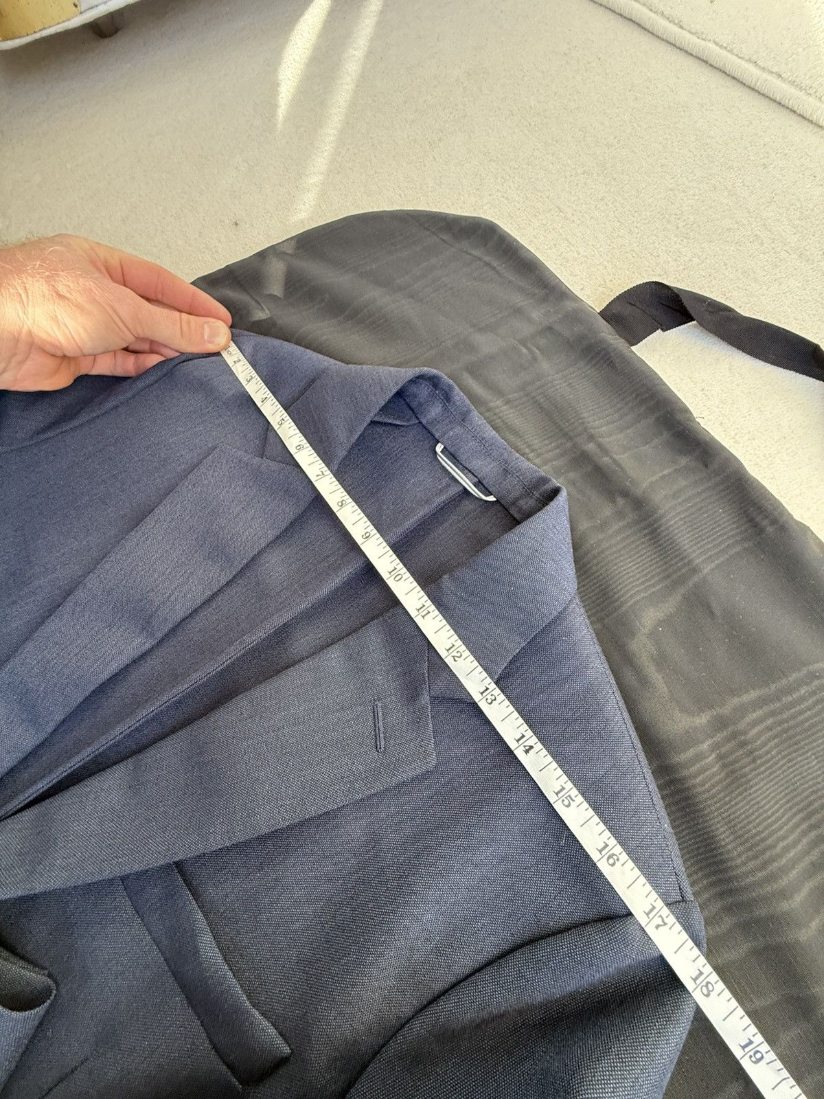 Dior Grail Dior KVA blue notch lapel unstructured blue suit 48 Size 38R - 11 Thumbnail