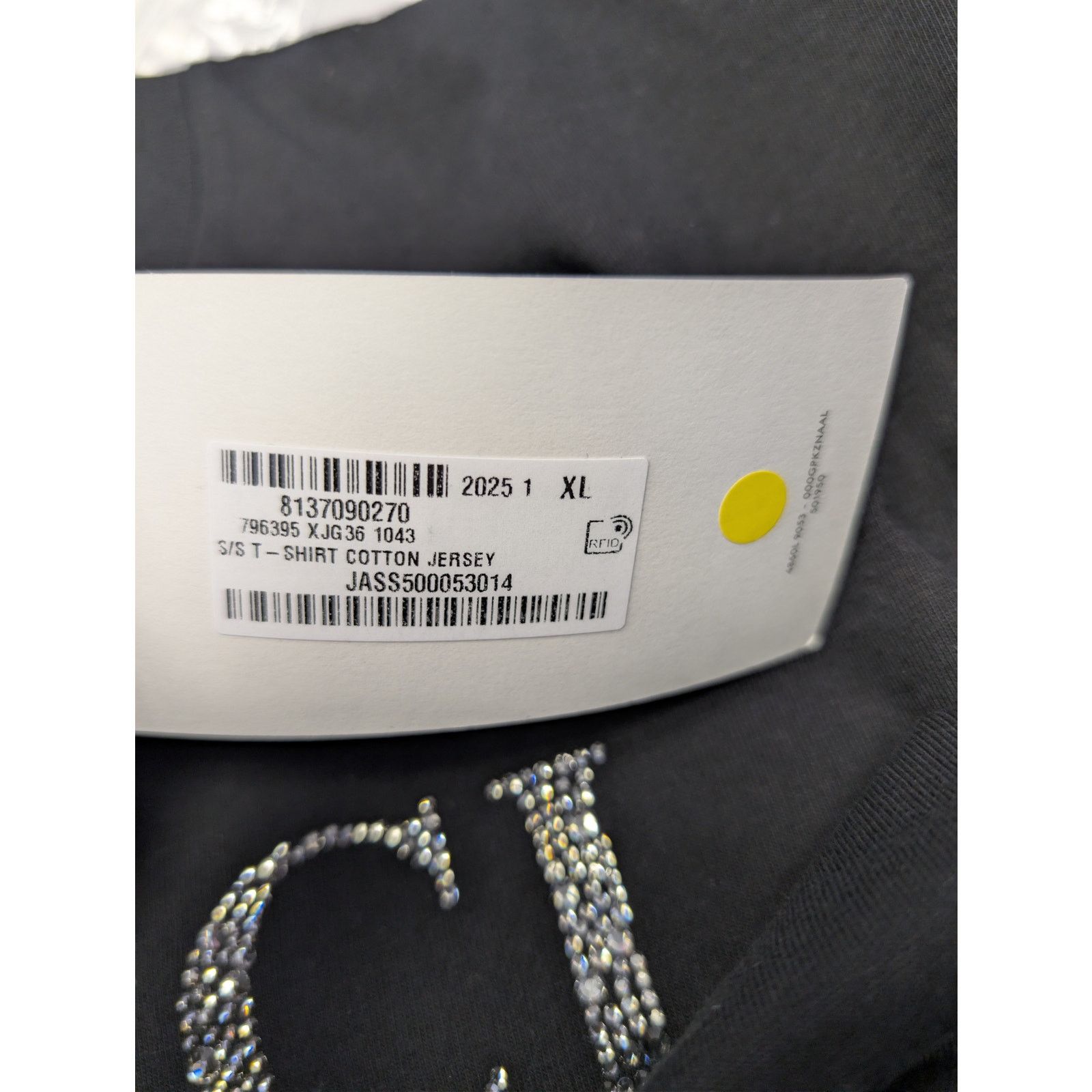 Gucci o1rshd1 Cotton Jersey Short-Sleeve T-Shirt in Black / Mix Size US XL / EU 56 / 4 - 22 Thumbnail