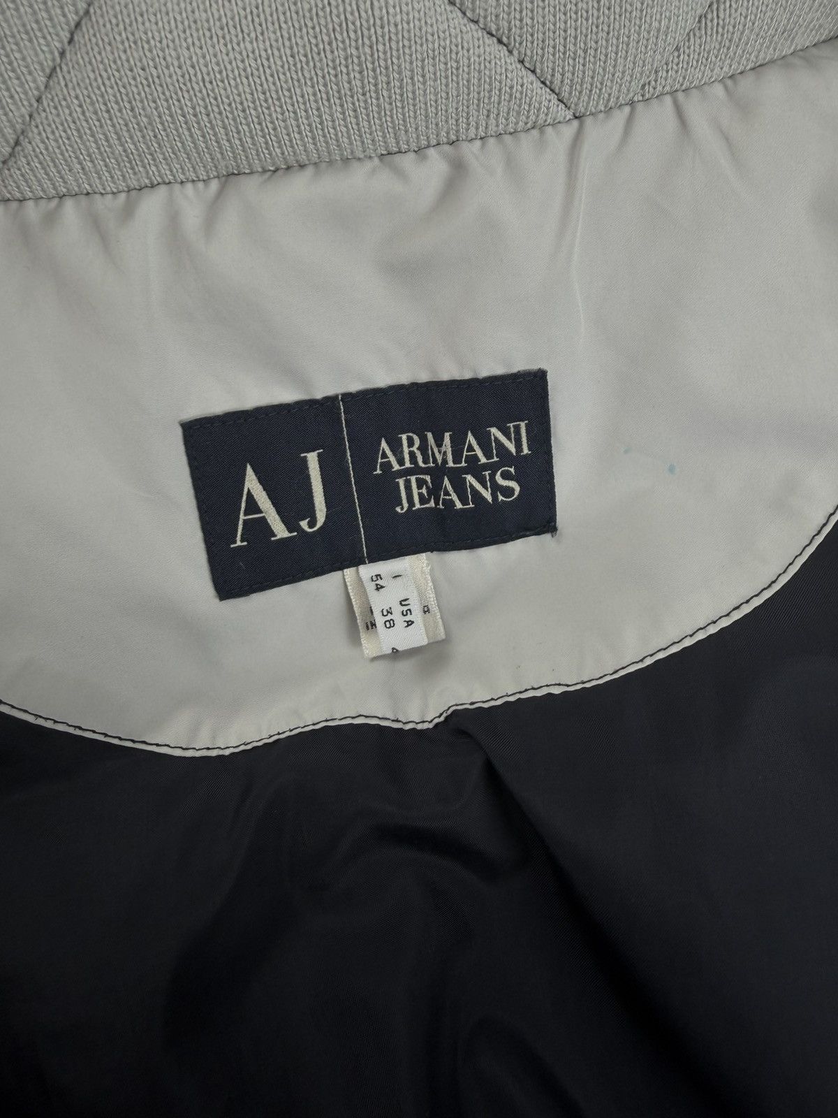 Armani Vintage Armani Jeans AJ Down Puffer Jacket Men’s Size US L / EU 52-54 / 3 - 15 Thumbnail