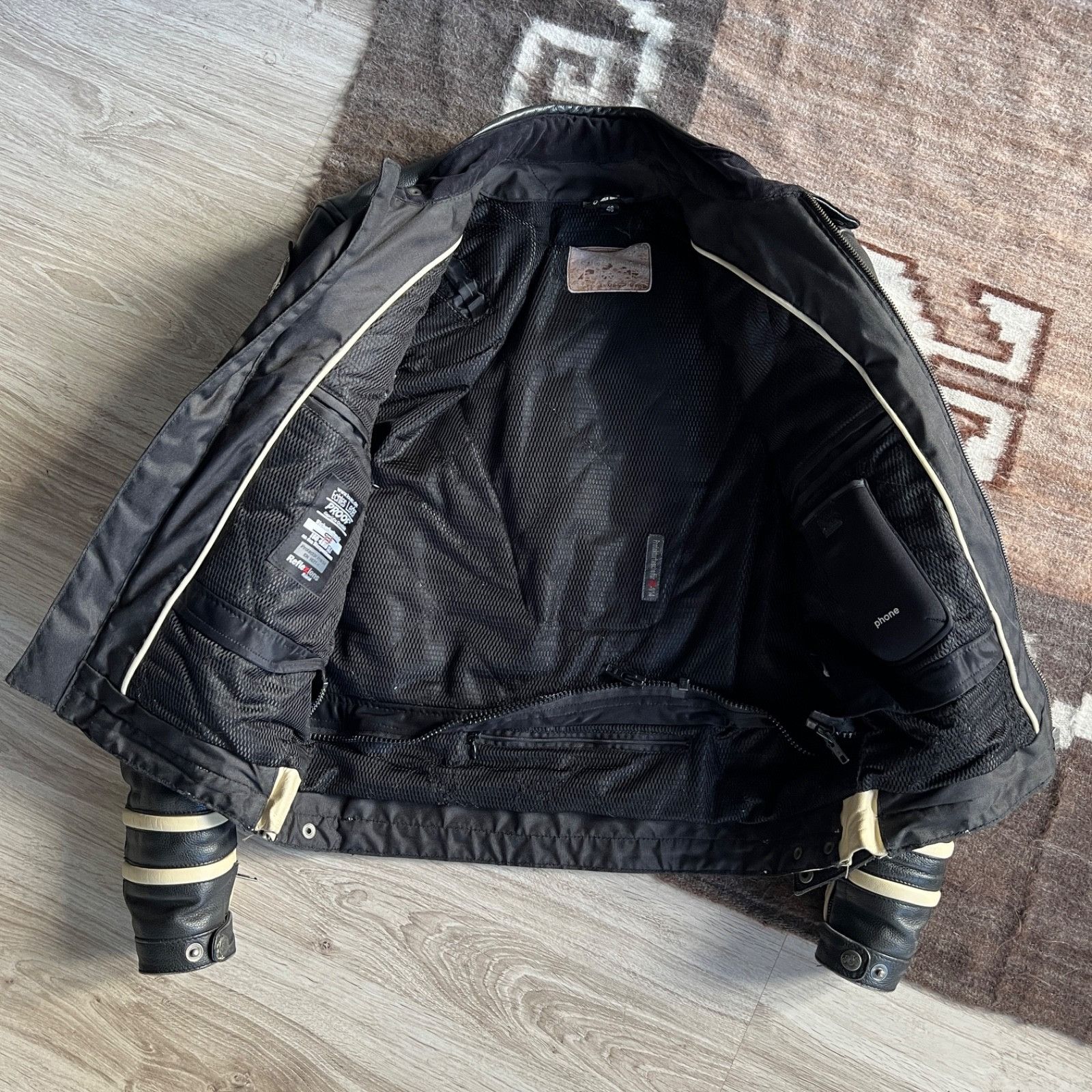 Genuine Leather Vintage Leather Motorcycle Jacket SC 1/14 Cafe Racer 9964AC Size US M / EU 48-50 / 2 - 12 Thumbnail