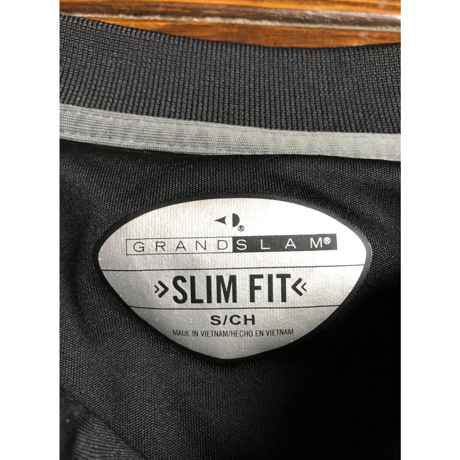 Vintage Grand Slam Shirt Men's Small Black Slim Polo Short Sleeve Golf Shirt Size US S / EU 44-46 / 1 - 5 Thumbnail
