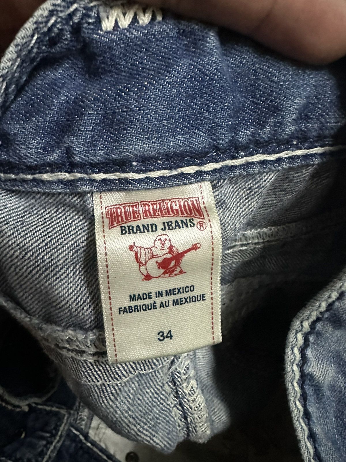 True Religion 👹Vintage True Religion Baggy Straight Cut Jeans Size US 34 / EU 50 - 10 Thumbnail