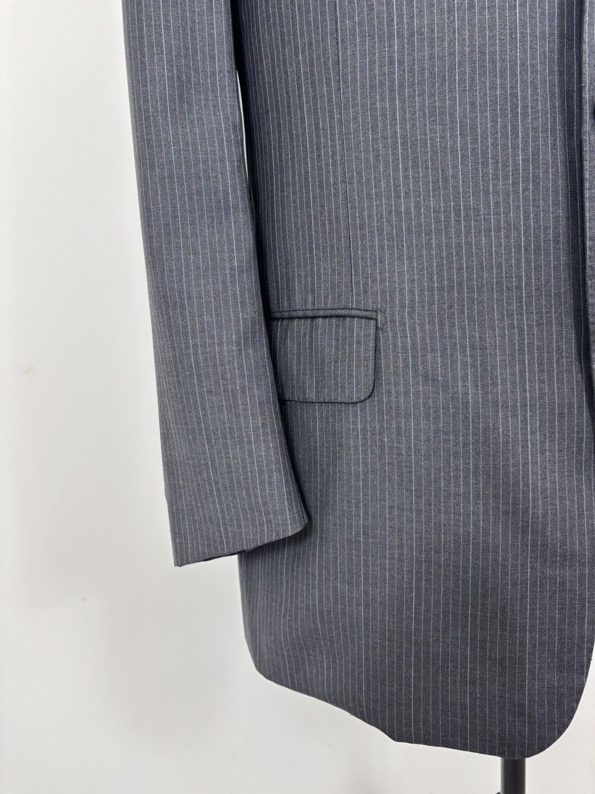 Ermenegildo Zegna Ermenegildo Zegna Trofeo Men’s 2-Piece Grey Wool Suit Size 42R - 4 Thumbnail