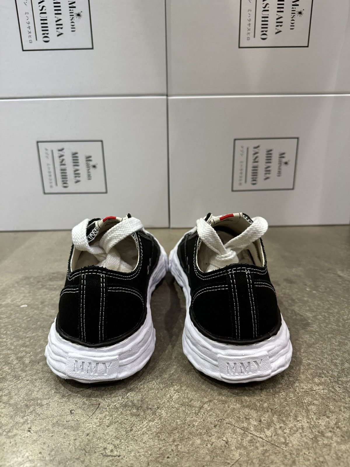 Maison MIHARA YASUHIRO MAISON MIHARA YASUHIRO - Peterson 23 Low OG Sole Sneakers Size US 10 / EU 43 - 4 Thumbnail
