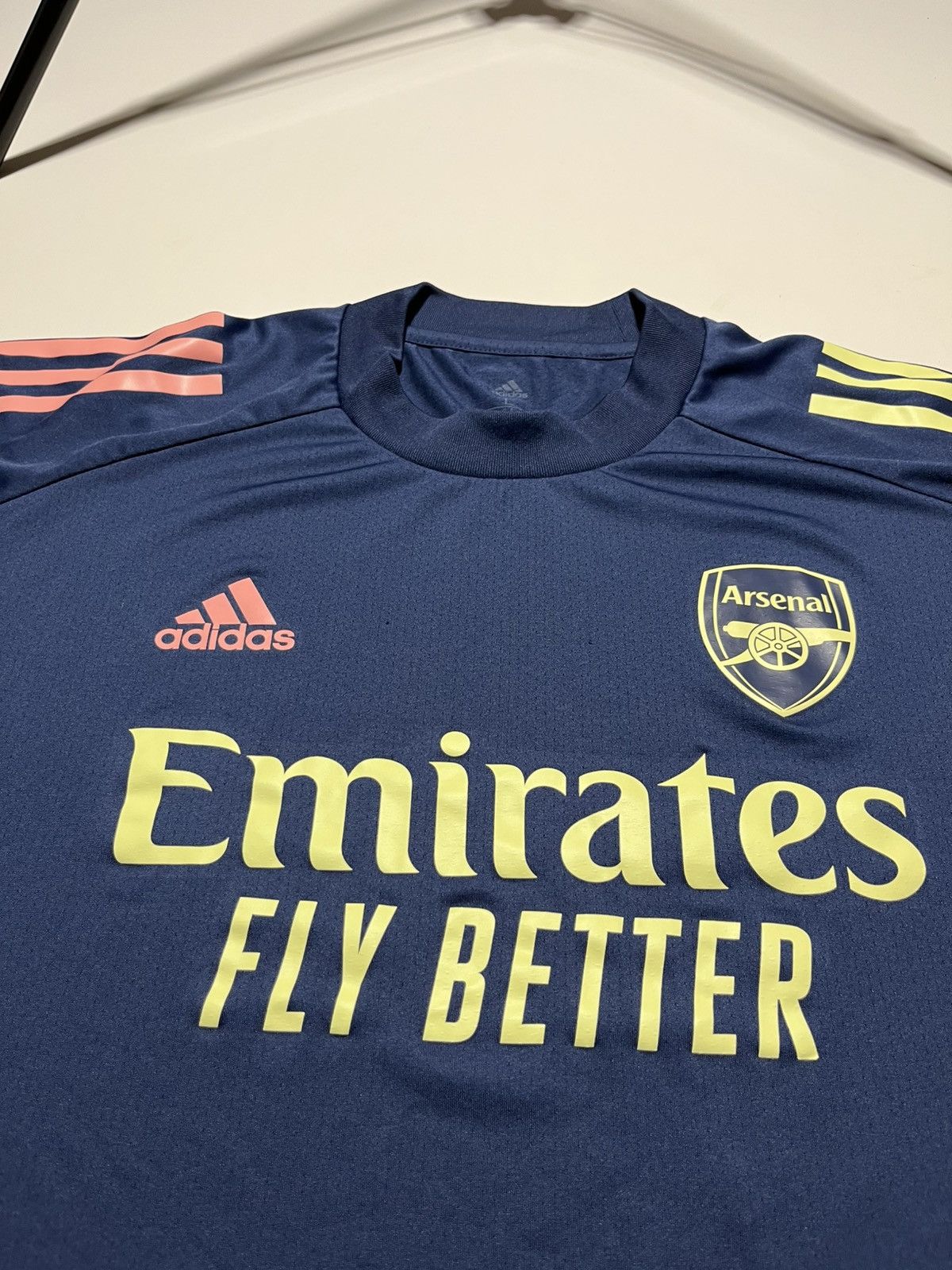 Adidas Arsenal 2020/21 BLOKECORE Adidas Boxy Fit Jersey Size US L / EU 52-54 / 3 - 2 Thumbnail