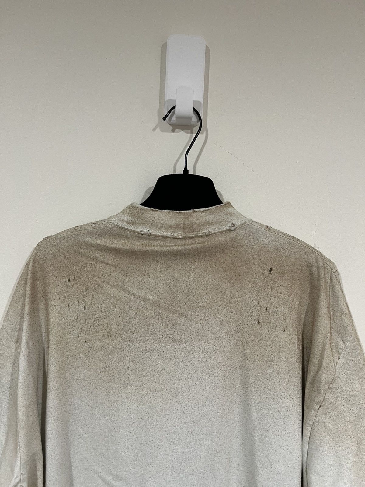 Balenciaga SU23 “Mud Show” Skater Distressed Oversized Tee (1) Size US S / EU 44-46 / 1 - 5 Thumbnail