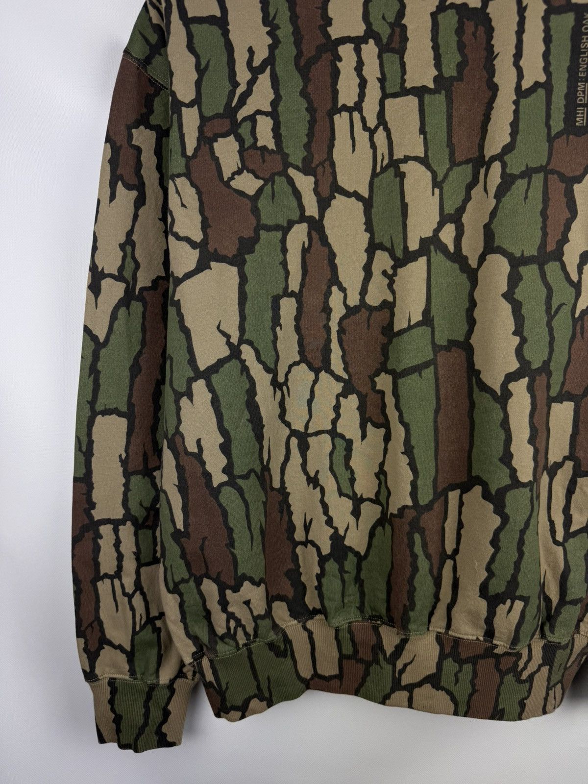 Maharishi MHI Maha Trebark English Mossy Oak Camo Cotton Sweatshirt Size US XL / EU 56 / 4 - 19 Thumbnail