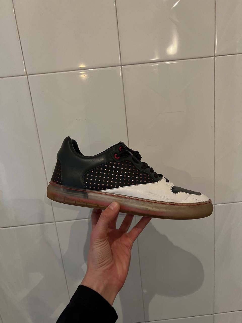 Balenciaga Leather sneakers Size US 10 / EU 43 - 5 Thumbnail