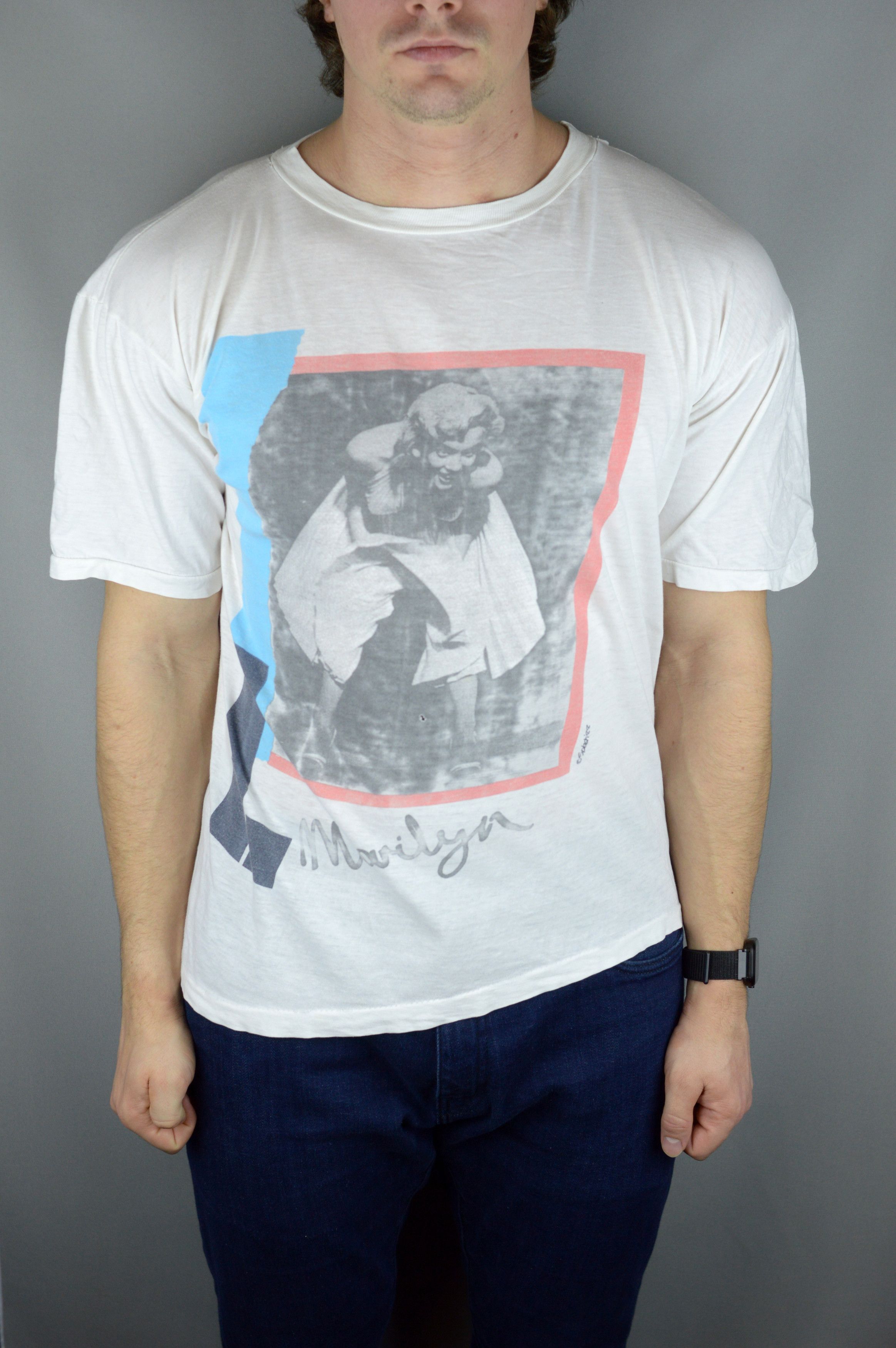 Vintage Vintage Marilyn Monroe 1988 t shirt Size US M / EU 48-50 / 2 - 1 Thumbnail