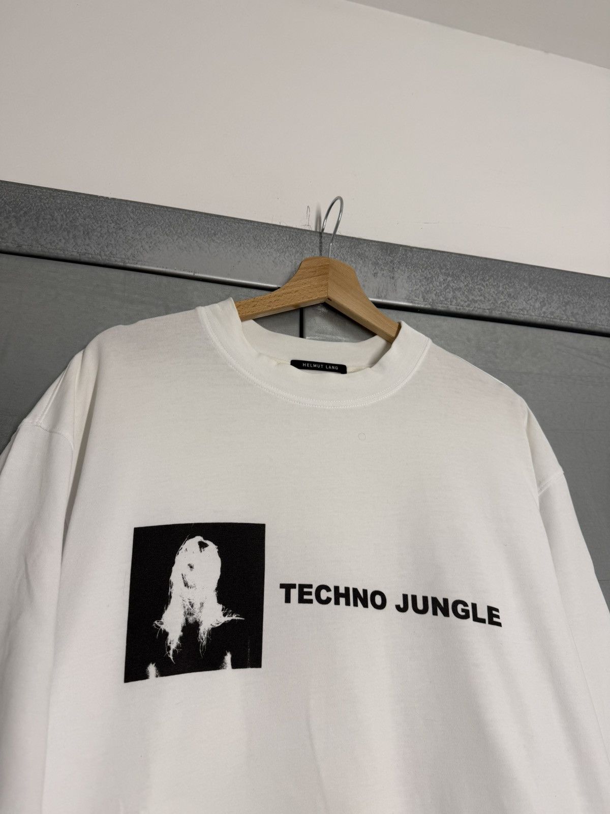 Helmut Lang Helmut Lang Techno Jungle T-Shirt Size US L / EU 52-54 / 3 - 3 Thumbnail