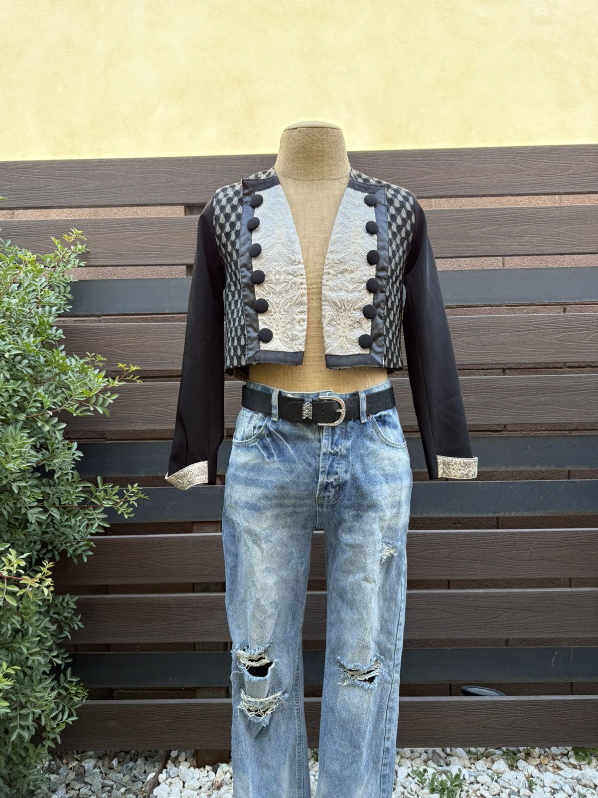 Other Modern Baroque Brocade Jacket - Size M Size M / US 6-8 / IT 42-44 - 2 Thumbnail