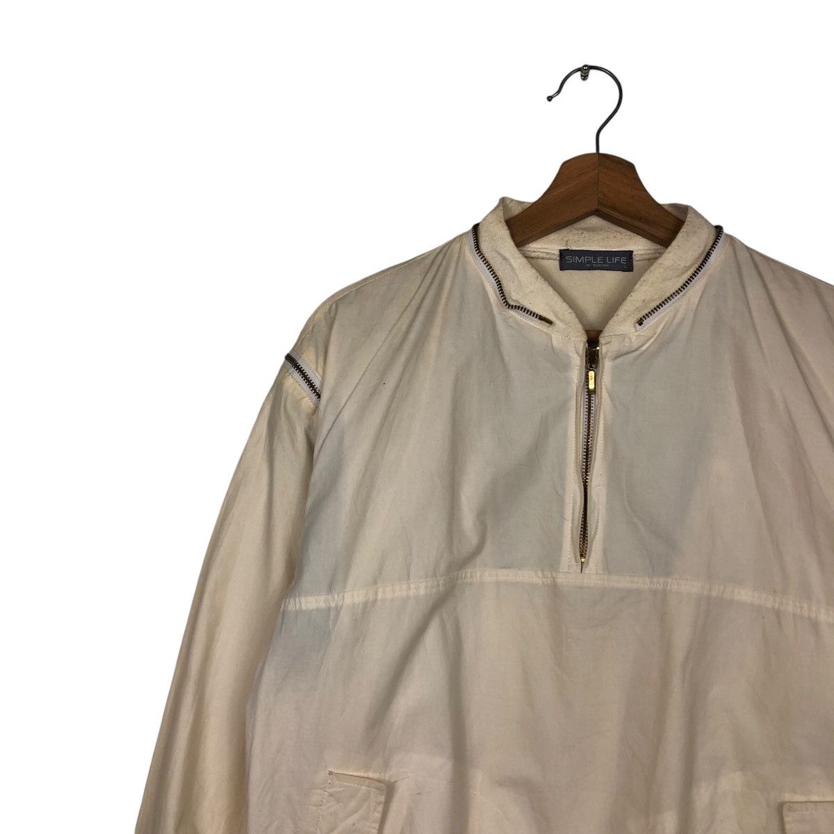 Issey Miyake 📌Vintage Bomber Jacket Simple Life Small Parts Size US L / EU 52-54 / 3 - 8 Thumbnail