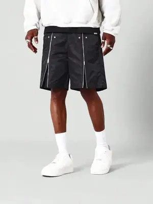 Jean Kitazawa x Miho OPIUM Zip shorts PlayboiCarti Size US 34 / EU 50 - 2 Thumbnail