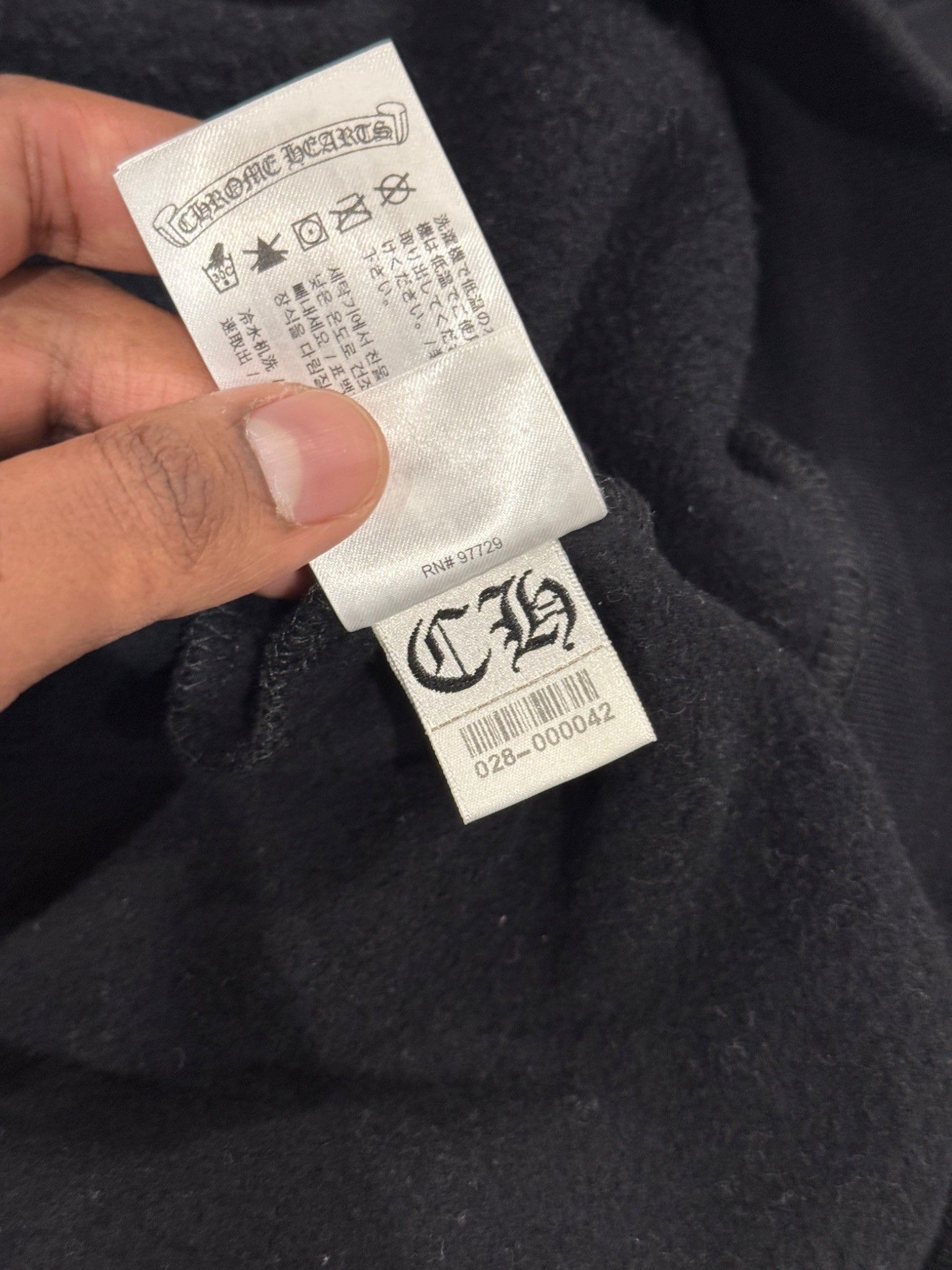 Chrome Hearts Chrome Hearts Horseshoe Floral Pullover Hoodie Black Size US L / EU 52-54 / 3 - 9 Thumbnail