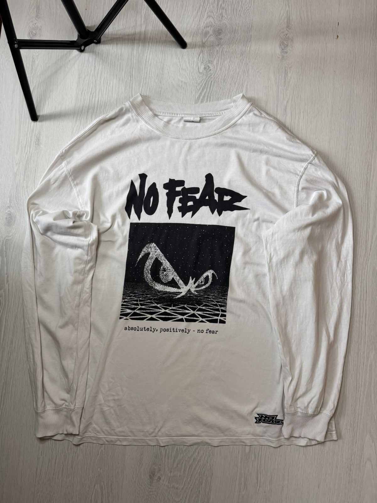 90s USA製 NO FEAR フレイム ロンT ノーフィア FLAME 炎 90s USA製 NO FEAR フレイム ロンT ノーフィア FLAME 炎オン