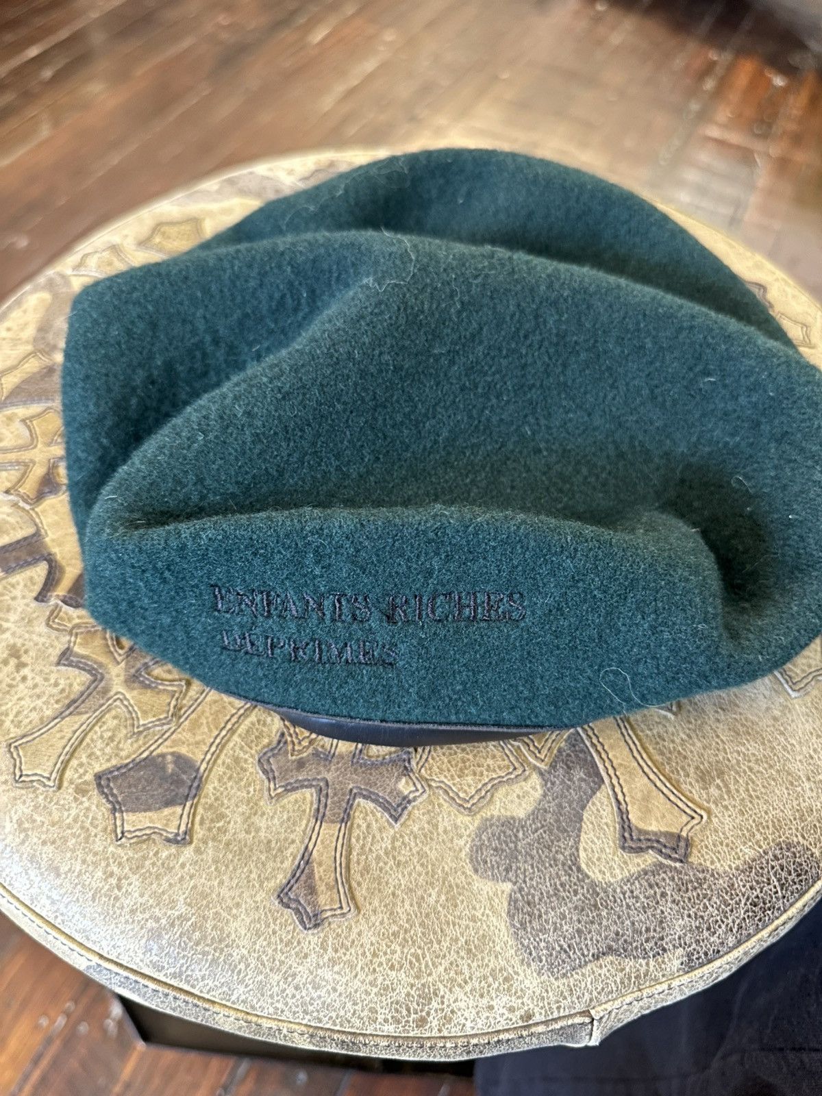 Enfants Riches Deprimes ERD WOOL EMBROIDERED BARET HAT Size ONE SIZE - 1 Thumbnail