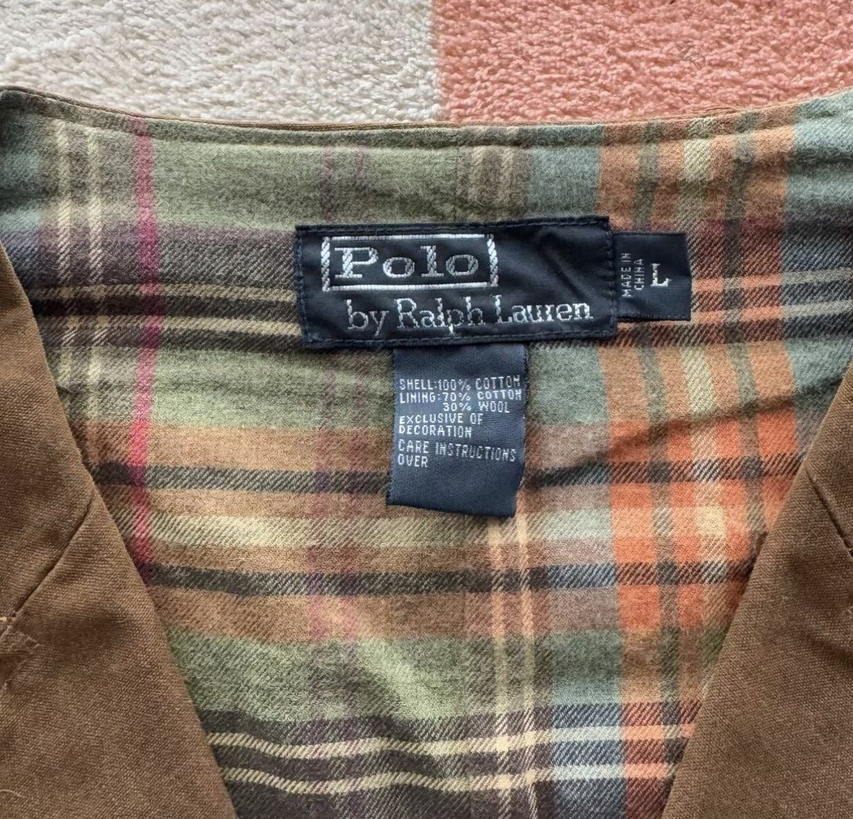 Polo Ralph Lauren Ralph Lauren Polo Waxed Canvas Vest K22 Size US L / EU 52-54 / 3 - 3 Thumbnail