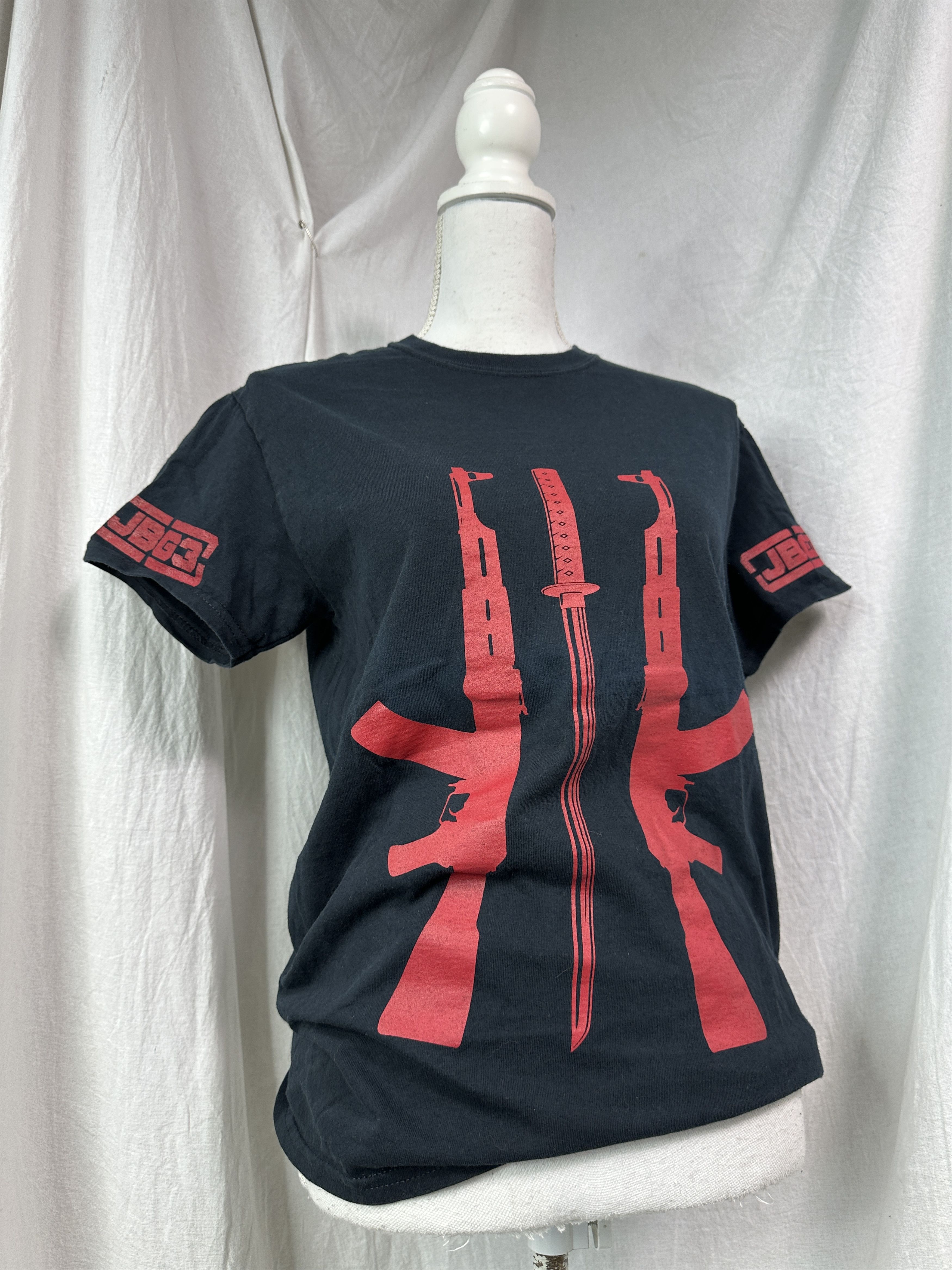 Vintage Vintage Skater Streetwear HipHop Kalachy Printed T-shirt 00s Size US S / EU 44-46 / 1 - 1 Thumbnail