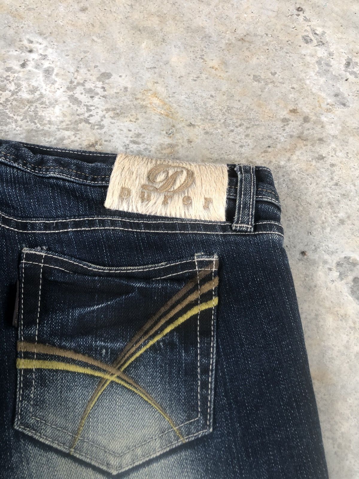If Six Was Nine Japanese Durer Flared Jeans Distressed Jeans Size US 31 - 17 Thumbnail