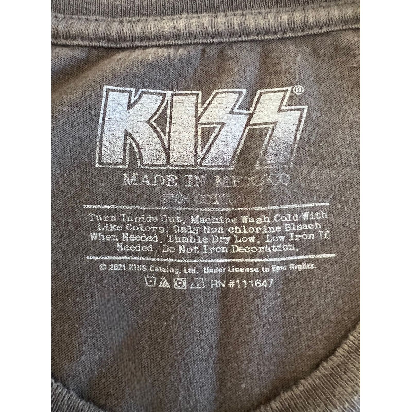 KISS Kiss Band Rock Gods Gray Shirt 4XL Size US XXL / EU 58 / 5 - 3 Thumbnail