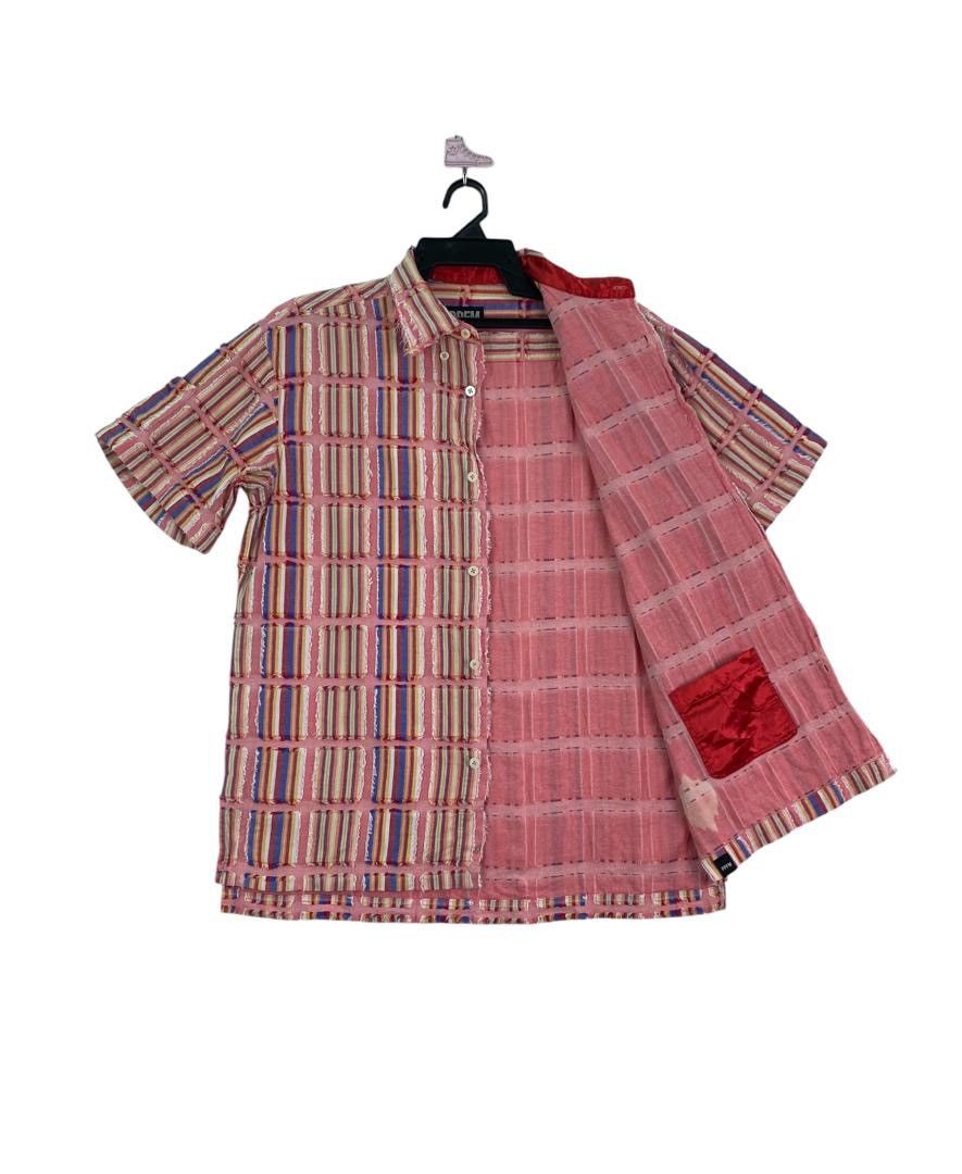 PPFM Vtg 90s PPFM japan patchwork art button up shirts Free size Size US M / EU 48-50 / 2 - 3 Thumbnail