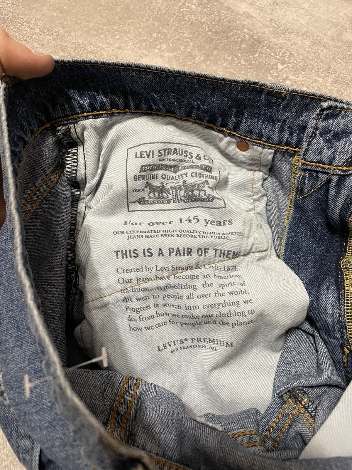 Levi's Vintage Levis Blue Jeans 33/32 Size US 32 / EU 48 - 21 Thumbnail