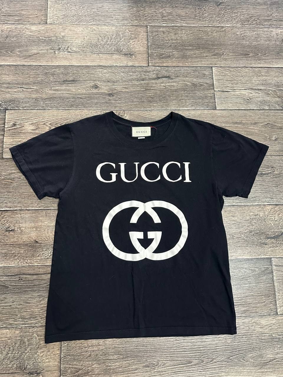 Gucci Gucci Interlocking G Big Logo Men Size L Black Size US L / EU 52-54 / 3 - 1 Thumbnail