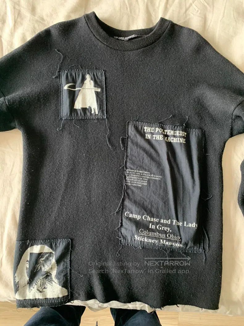 Raf Simons Raf Simons 05AW patched sweatshirt Size US S / EU 44-46 / 1 - 1 Thumbnail