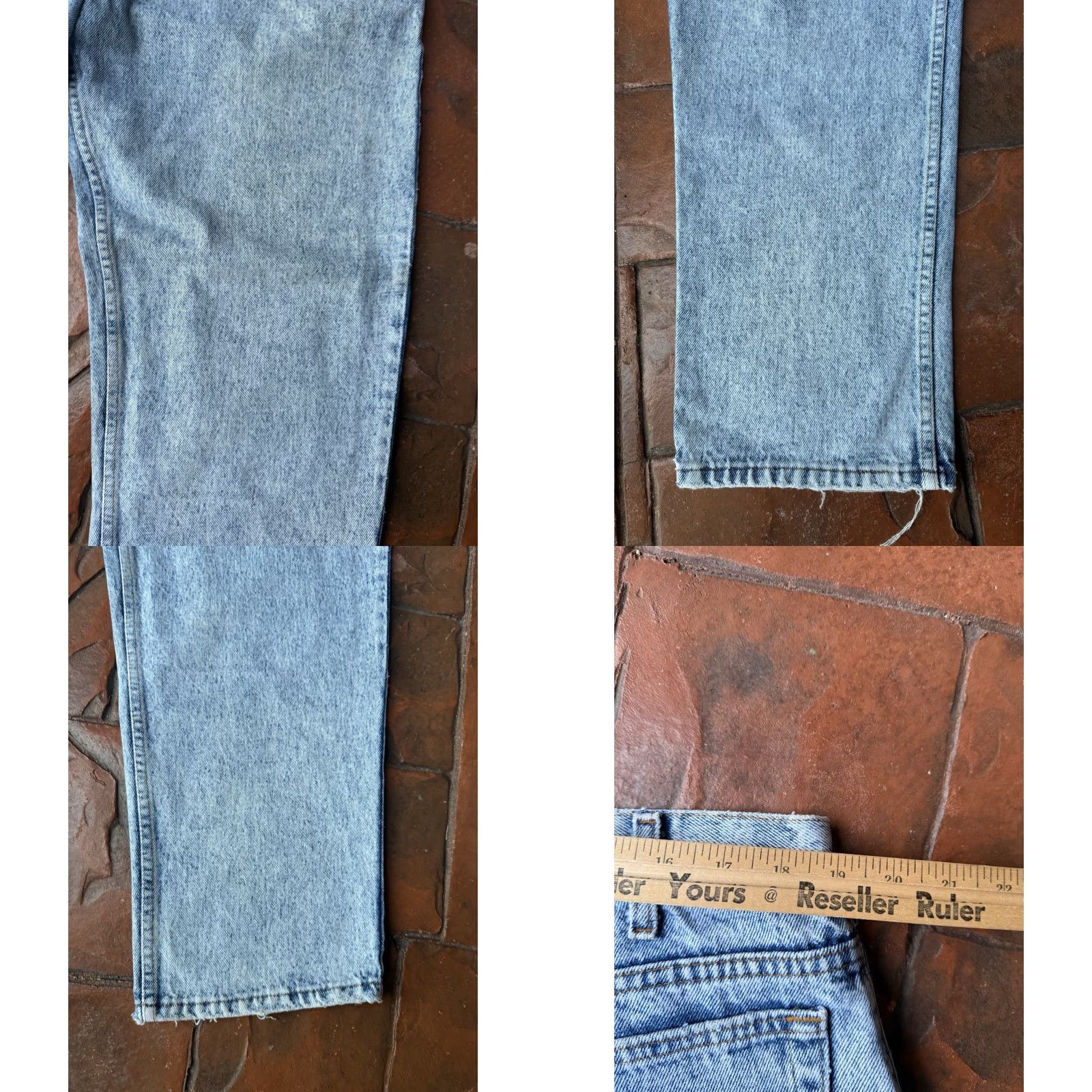 Levi's VINTAGE Levi's 545 Acid Wash Denim Straight Jeans Men 40x30 USA Made Size US 40 / EU 56 - 9 Thumbnail
