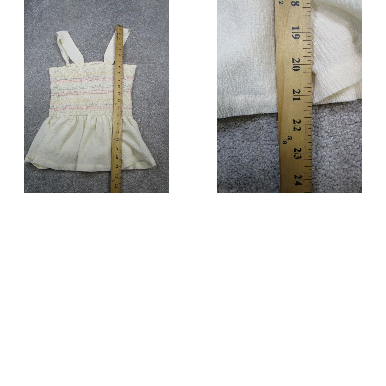 Madewell VINTAGE Madewell Tank Top Womens Medium Beige Sleeveless Cowl Neck Casual Summer Size M / US 6-8 / IT 42-44 - 8 Thumbnail