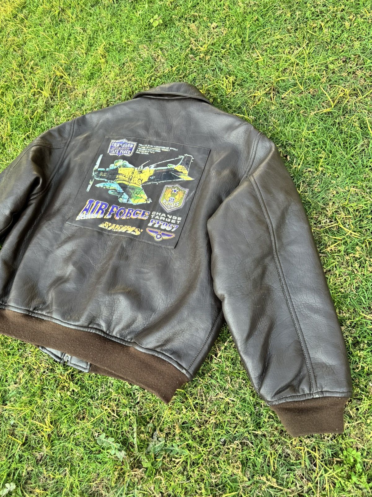 Vintage Jacket BRUMS COAT AVIANO AIR FORCE MILITARY EQUIPMENT Size US M / EU 48-50 / 2 - 12 Thumbnail