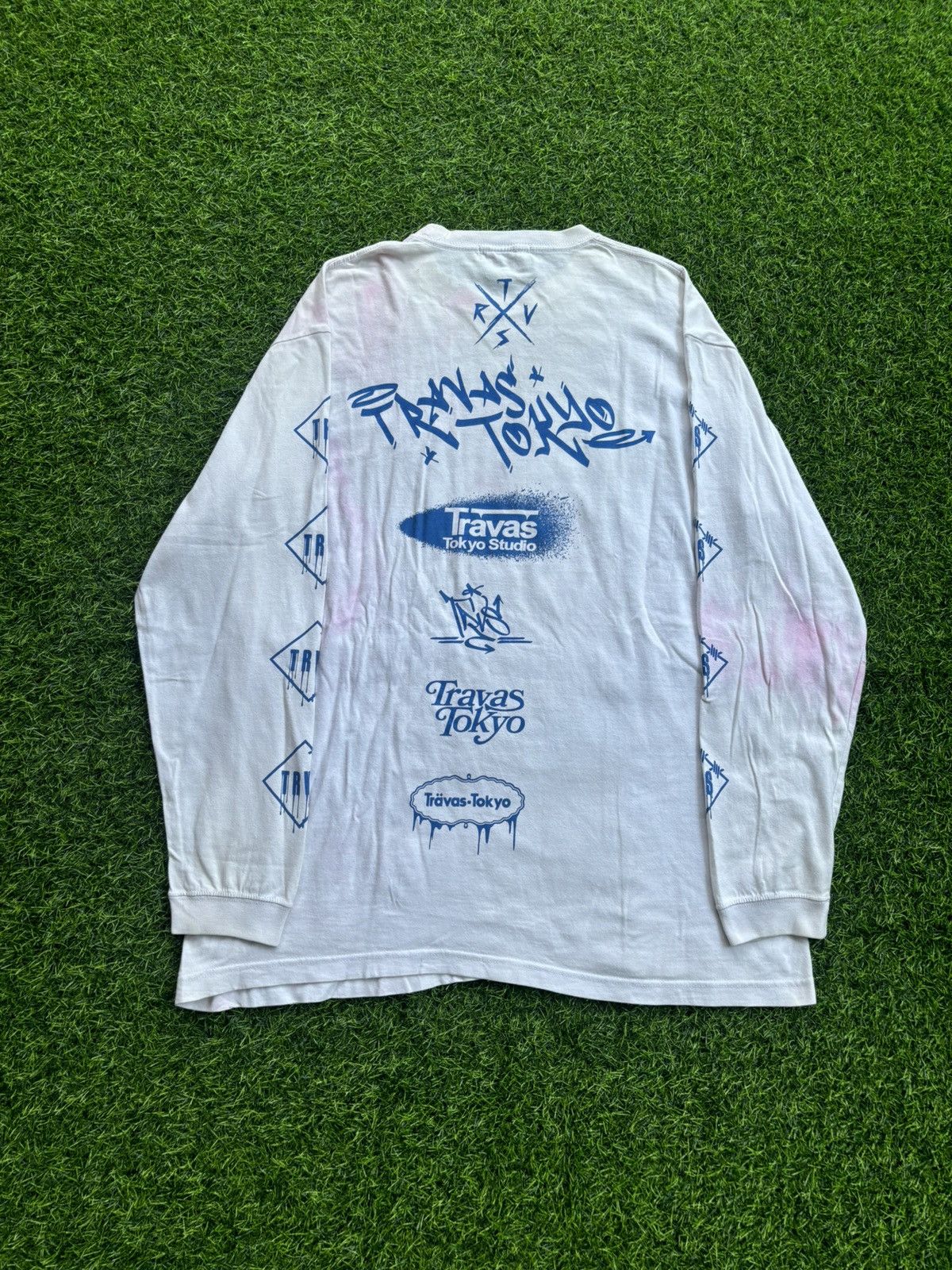 Hysteric Glamour Y2k Travas Tokyo Bear Longsleeve Size US XL / EU 56 / 4 - 2 Thumbnail