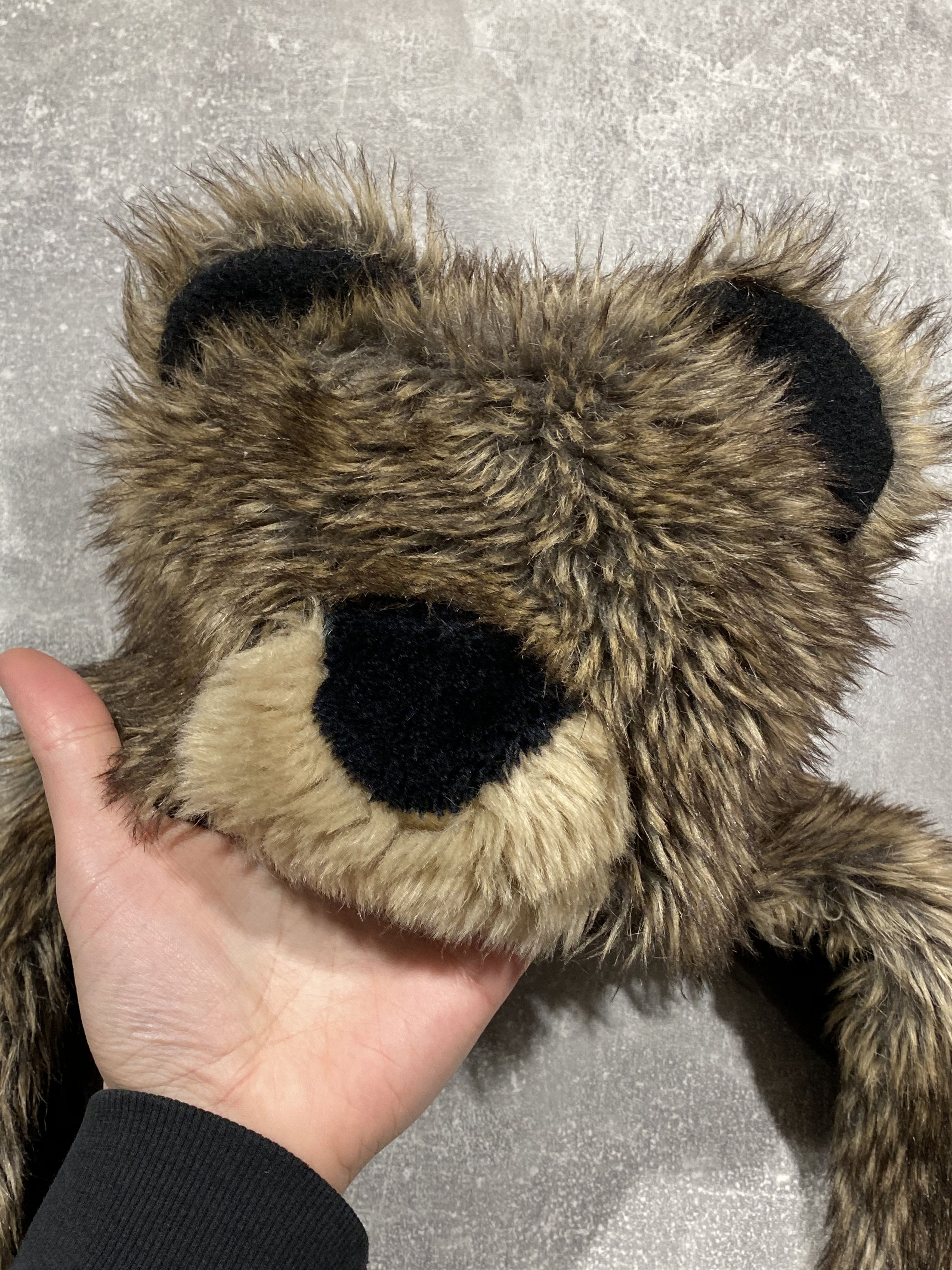 Japanese Brand Vintage Fuzzy hat Bear Face beanie Japan street style Size ONE SIZE - 2 Thumbnail
