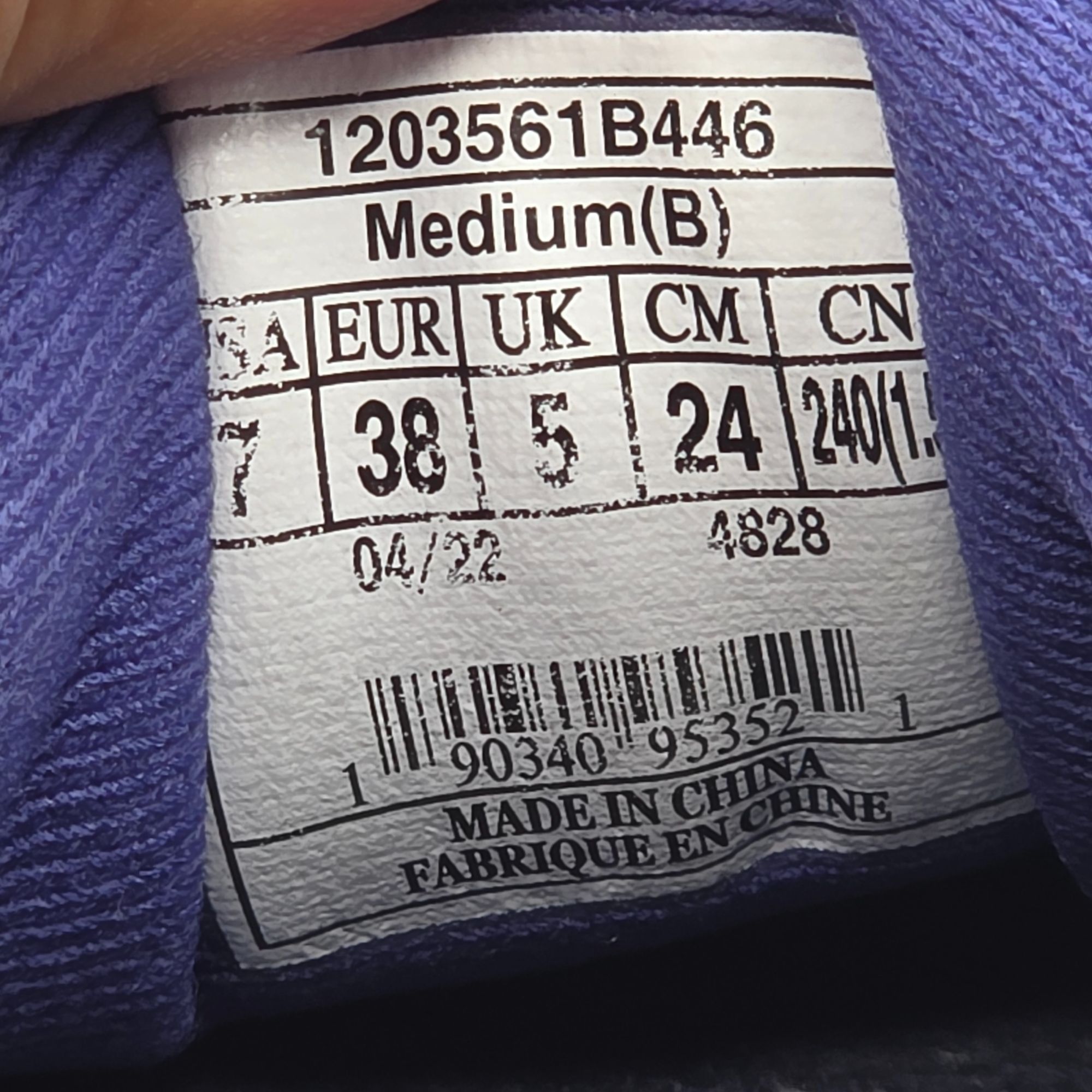 Brooks Brooks Ghost 14 Womens Size 7 Blue Purple Shoes Athletic Run Size US 7 / IT 37 - 7 Thumbnail