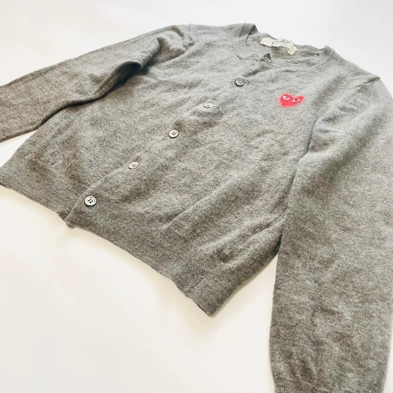 Comme des Garcons Comme Des Garcons Classic wool cardigan with diagonal butt Size M / US 6-8 / IT 42-44 - 4 Thumbnail