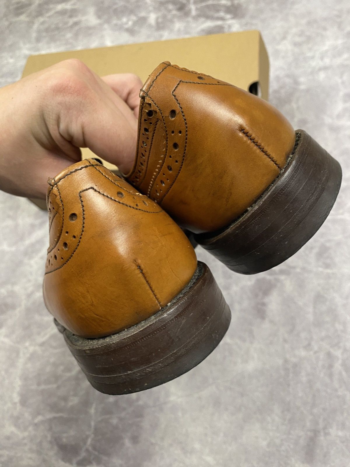 Loake Loake Lydney Brogue Shoes Size: 10 EE Size US 11 / EU 44 - 9 Thumbnail