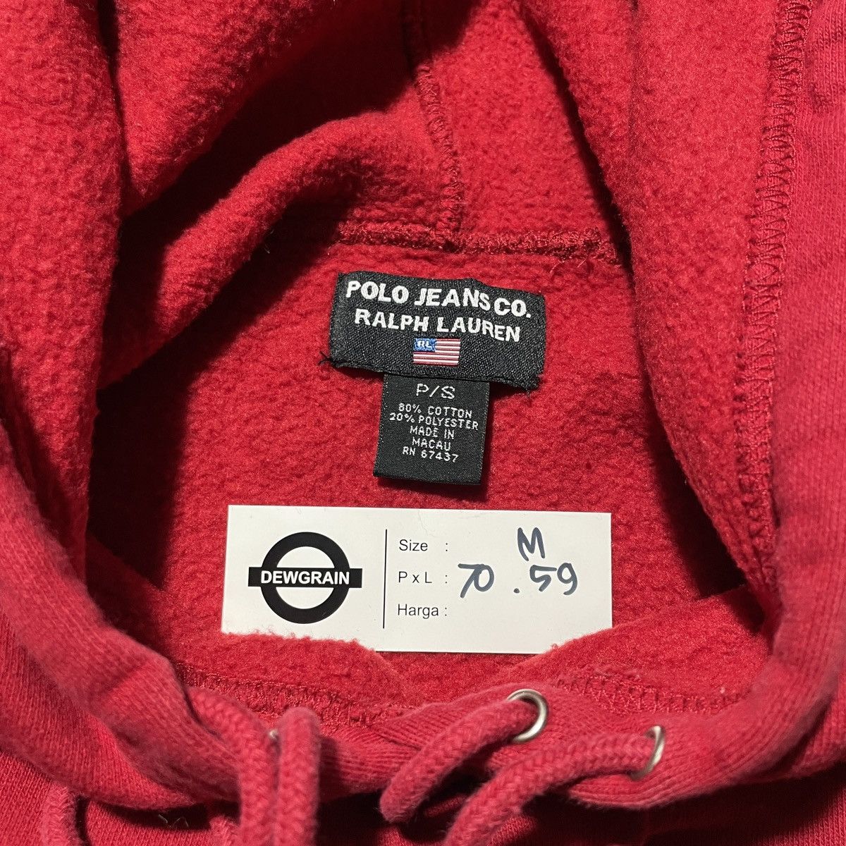 MLB × Polo Ralph Lauren Polo Jeans Ralph Lauren Double Pocet Hoodies Size US M / EU 48-50 / 2 - 4 Thumbnail