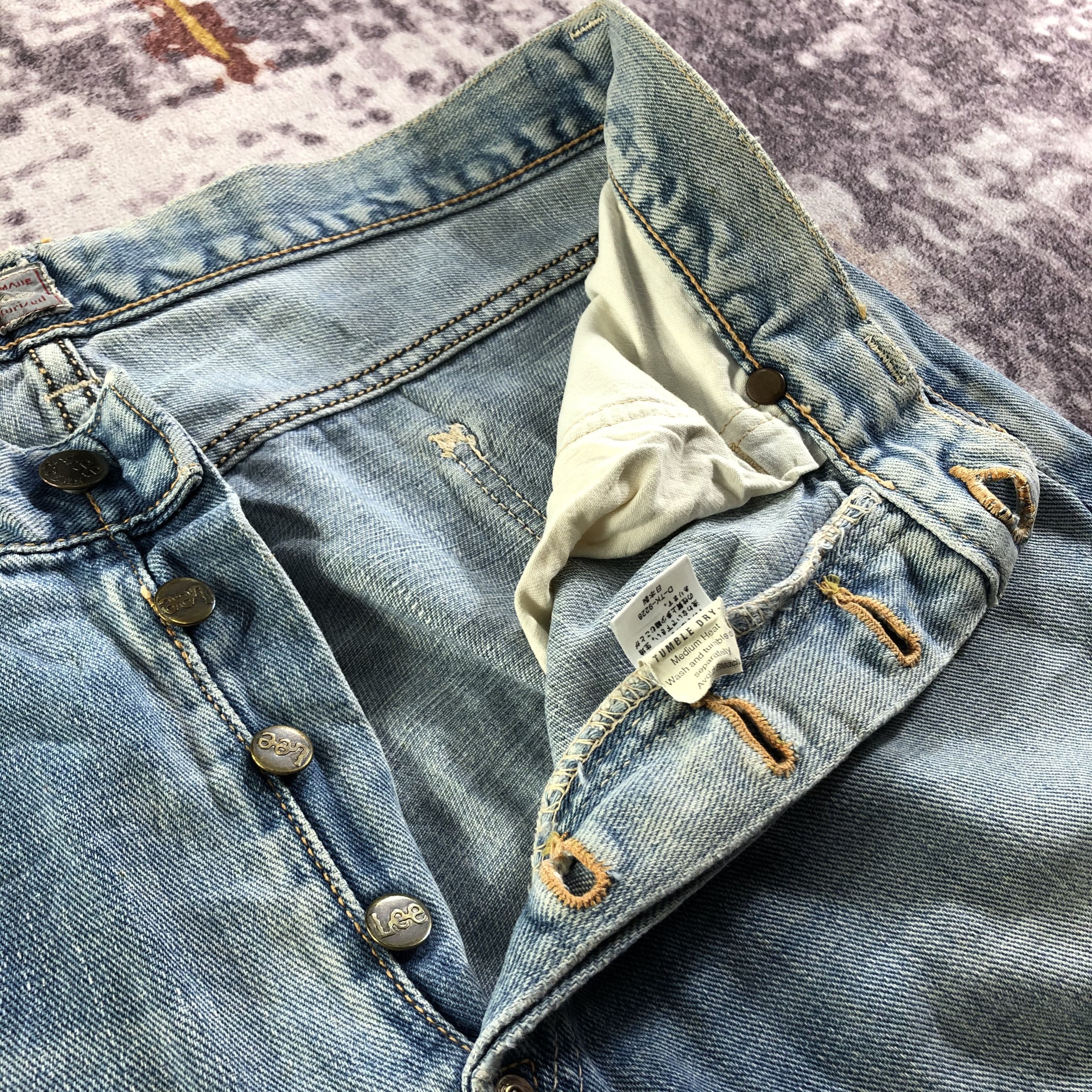 Lee Vintage Blue Wash Lee Riders Selvedge Jeans-JM3637 Size US 33 - 7 Thumbnail