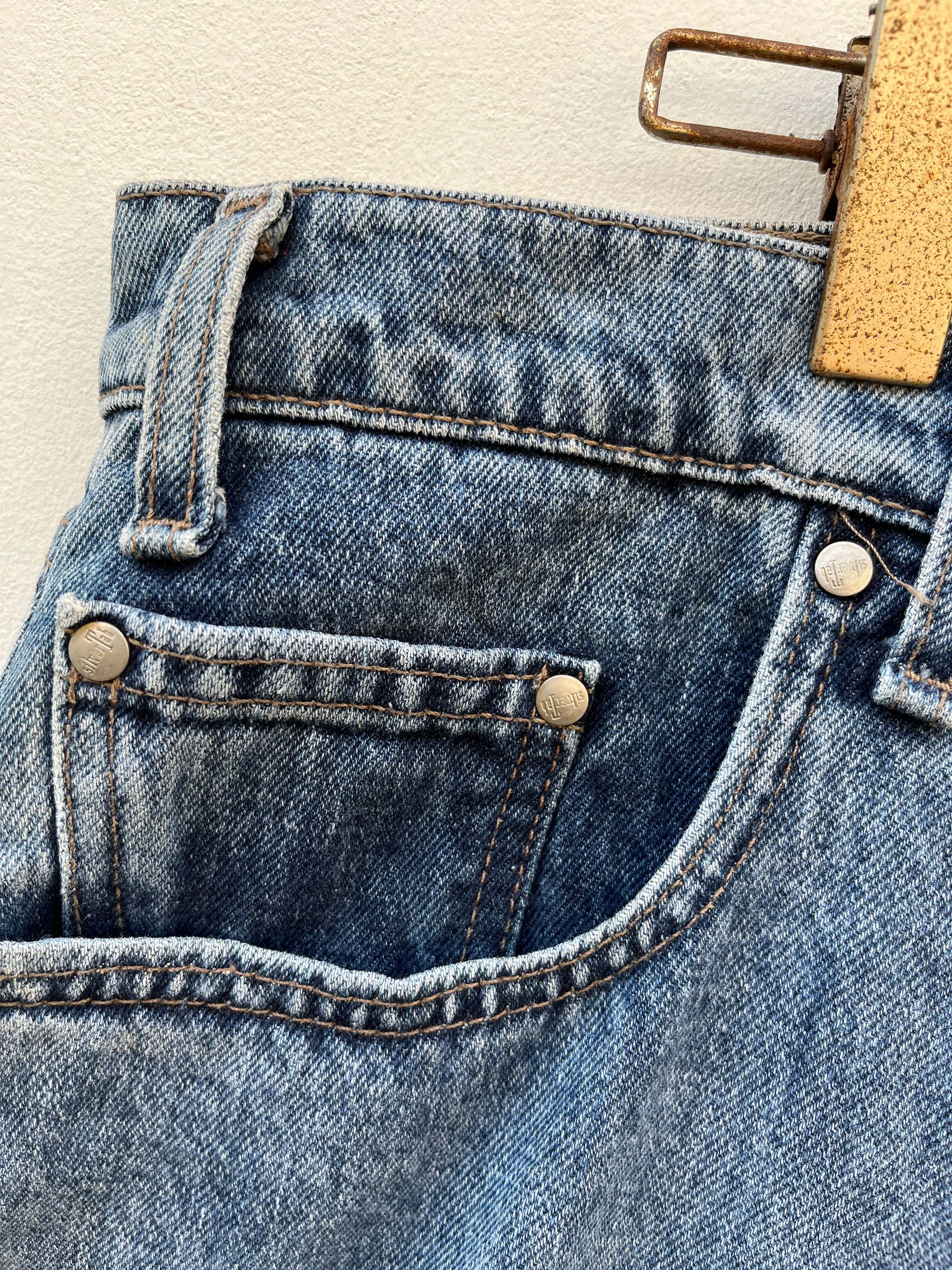 Levi's Vintage Levis Silvertab Baggy Jeans Size US 34 / EU 50 - 4 Thumbnail