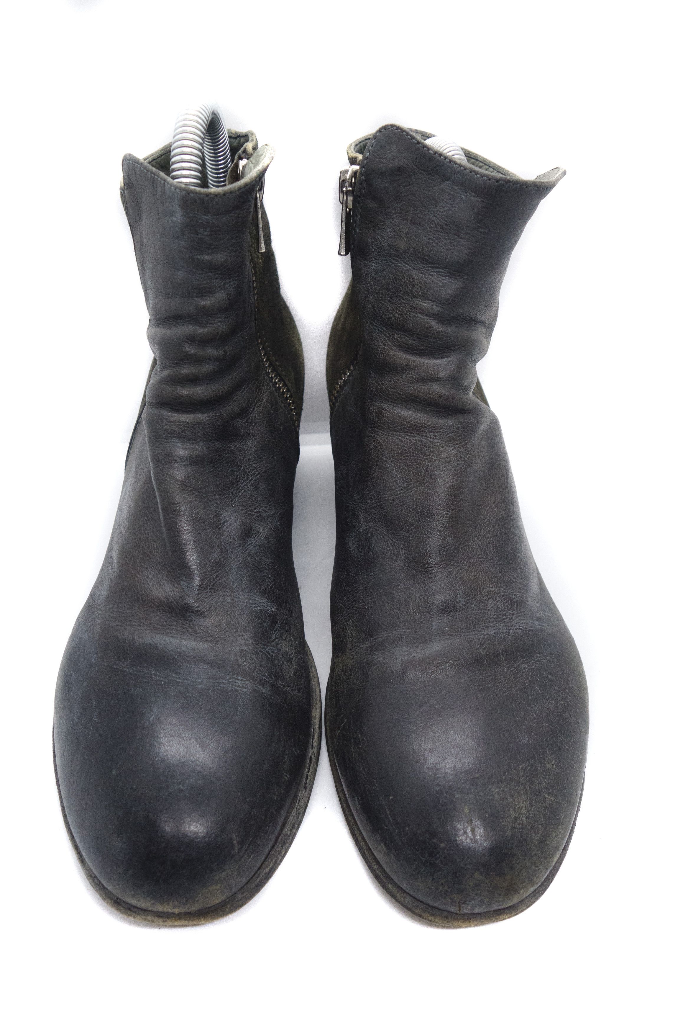 Officine Creative Faded Ankle Leather Boots Size US 8.5 / IT 38.5 - 4 Thumbnail