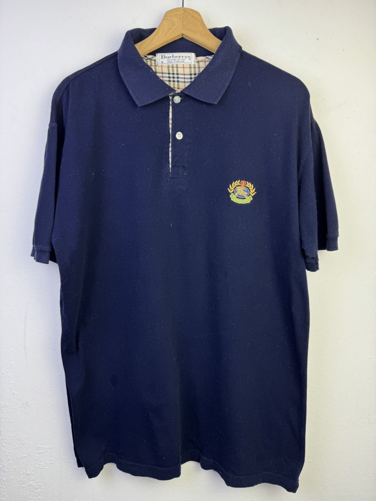 Burberry Vintage Burberrys Polos Shirt Size US XL / EU 56 / 4 - 1 Thumbnail