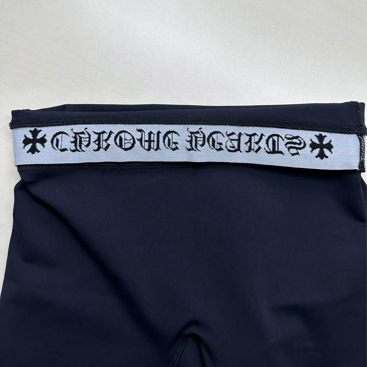 Chrome Hearts Chrome Hearts Women's Black Cross Biking Shorts Size 26" / US 2 / IT 38 - 4 Thumbnail
