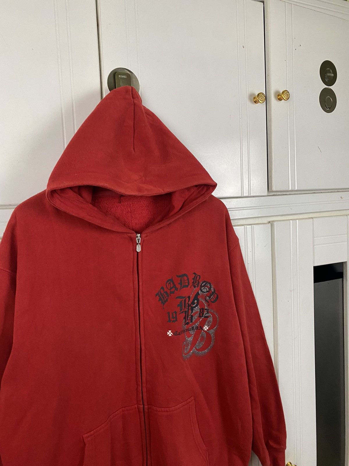 Vintage Vintage Bad Boy Hoodie Zipper Size US XL / EU 56 / 4 - 3 Thumbnail